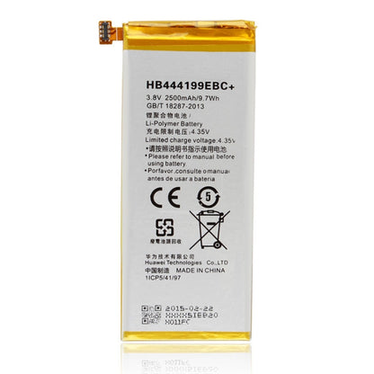 Batterie Li-Polymère 2500mAh HB444199EBC pour Huawei Honor 4C / C8818 / CHM-UL00 / CHM-TL00H / CHM-CL00