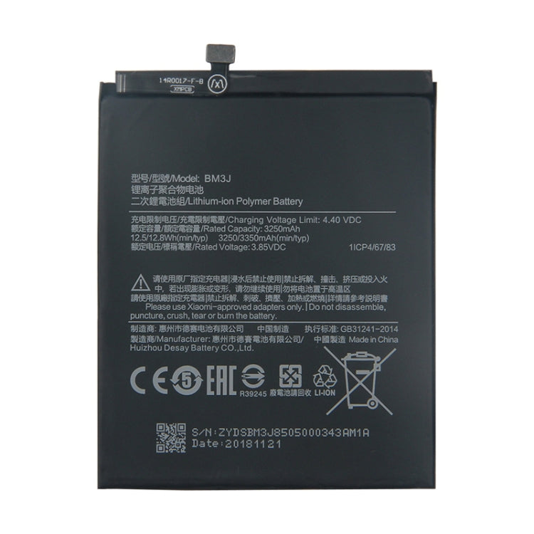 BM3J 3250mAh pour batterie Li-Polymère Xiaomi Mi 8 Lite