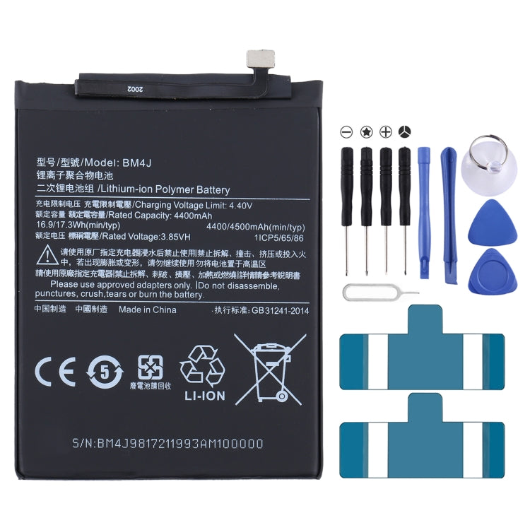 BM4J pour batterie Li-ion polymère Xiaomi Redmi Note 8 Pro