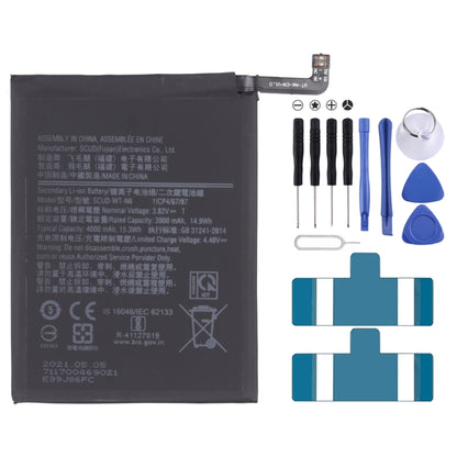Remplacement de batterie Li-ion 4000mAh SCUD-WT-N6 pour Samsung Galaxy A10S SM-A107/A20S SM-A207