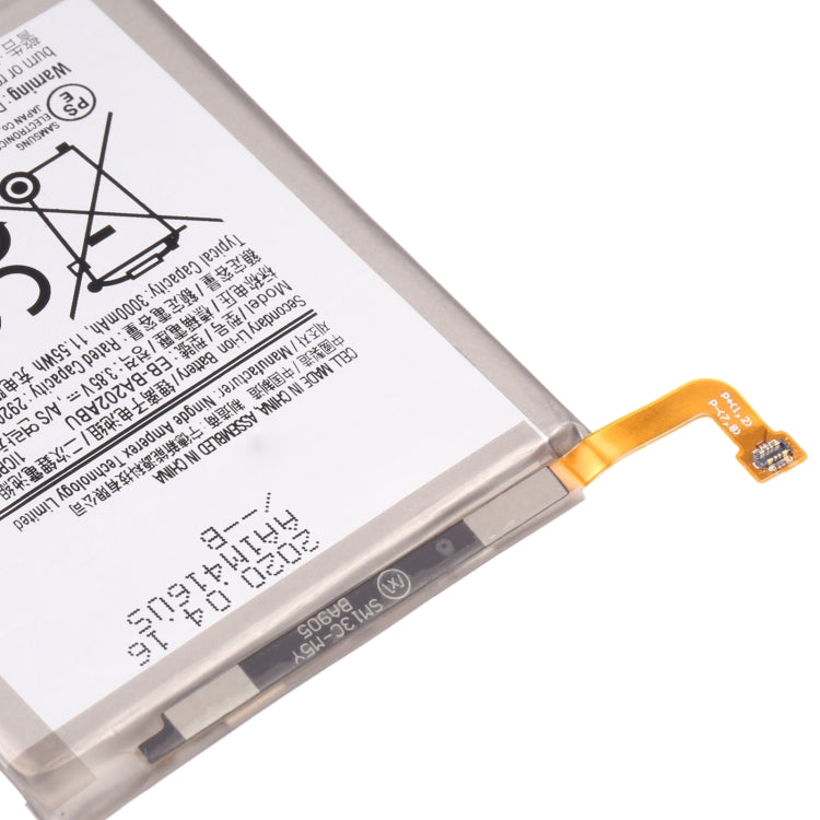 Remplacement d'origine de batterie de Li-ion de 3000mAh EB-BA202ABU pour Samsung Galaxy A10e SM-A102/A20E SM-A202