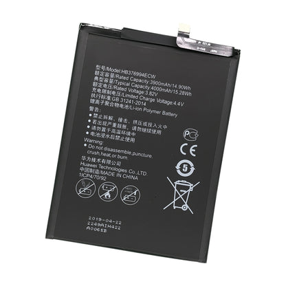 4000mAh HB376994ECW pour le remplacement de la batterie Li-Polymère Honor V9 / V8 Pro
