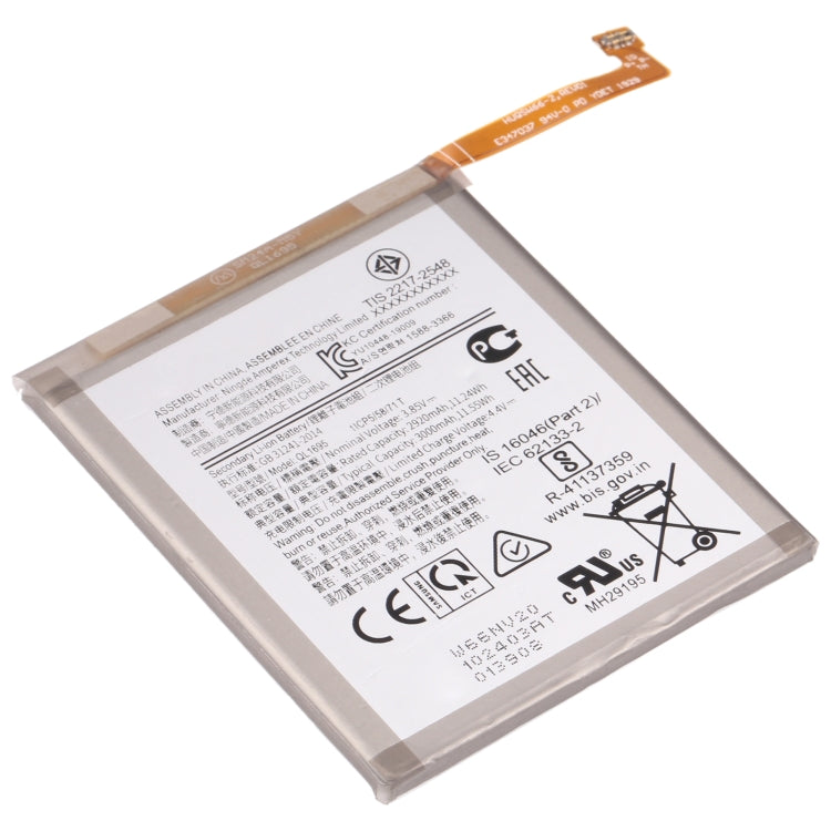 Batterie Li-ion de remplacement, 3000mAh, QL1695, pour Samsung Galaxy A01 SM-A015, Original