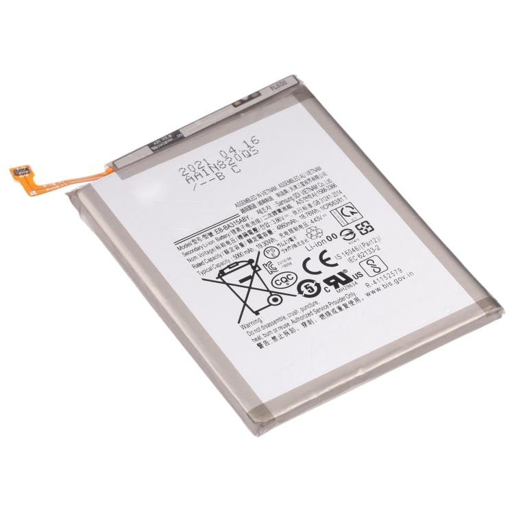 Batterie Li-ion de remplacement, 5000mAh, EB-BA315ABY, pour Samsung Galaxy A31 SM-A315, Original
