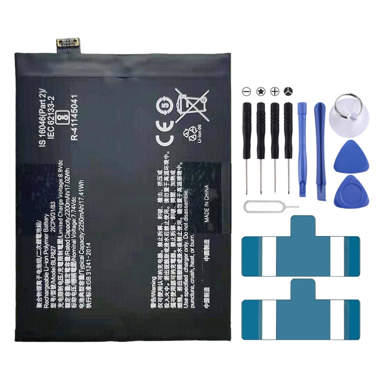 BLP827 2200mAh pour batterie Li-Polymère OnePlus 9 Pro