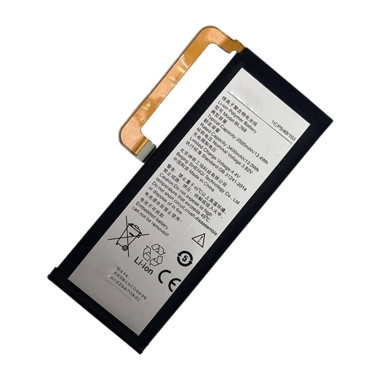 3500mAh BL268 pour batterie Li-Polymère Lenovo ZUK Z2