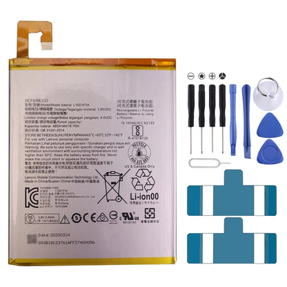 4850mAh L16D1P34 pour batterie Li-Polymère Lenovo Tab 4 8