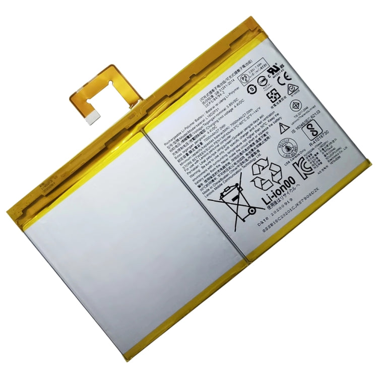 Batterie li-polymère 7000mAh L16D2P31 pour Lenovo Tab 4 10/10 REL/10 Plus TB-X304L X304F TB-X704F X704L X504F X504L