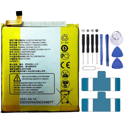 Batterie polymère Li-ion 3900mAh pour ZTE Axon 10 Pro 5G / Axon 9 Pro