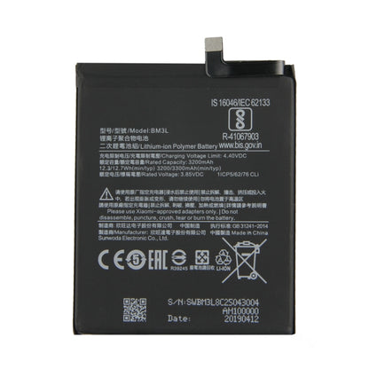 BM3L 3200mAh pour batterie Li-Polymère Xiaomi Mi 9