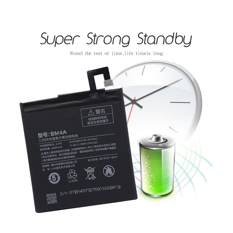 BM4A 4000mAh pour batterie Li-Polymère Xiaomi Redmi Pro
