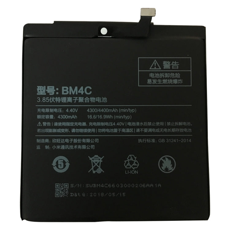 BM4C 4300mAh pour batterie Li-Polymère Xiaomi Mi Mix