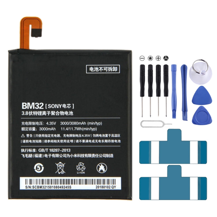 BM32 3000mAh pour batterie Li-Polymère Xiaomi Mi 4
