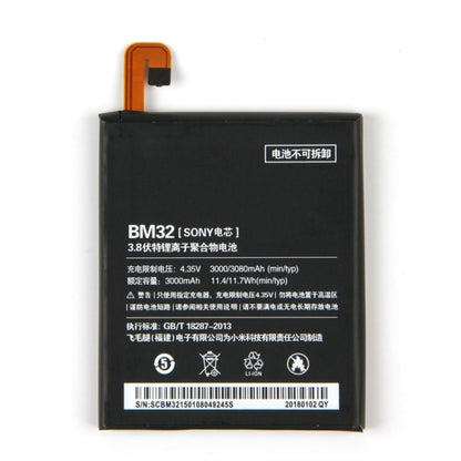 BM32 3000mAh pour batterie Li-Polymère Xiaomi Mi 4