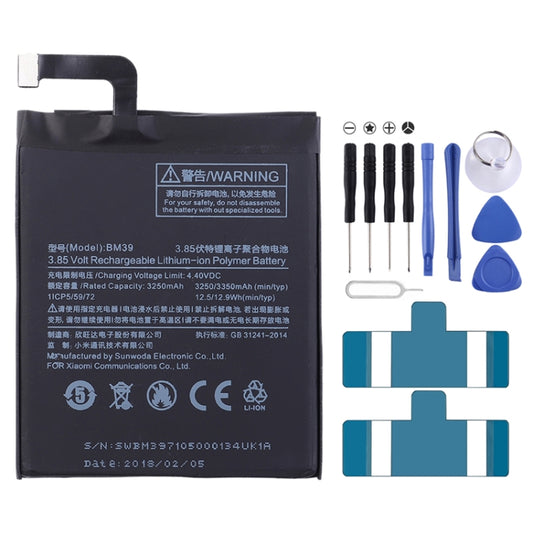 BM39 3250mAh pour batterie Li-Polymère Xiaomi Mi 6