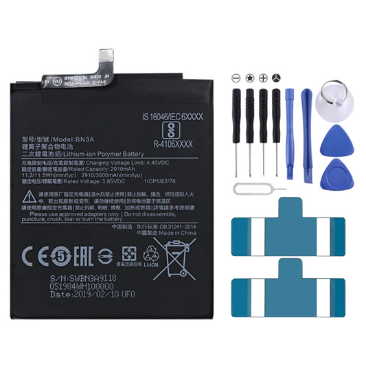Batterie Li-Polymère BN3A 2910mAh pour Xiaomi Mi Play / Redmi Go