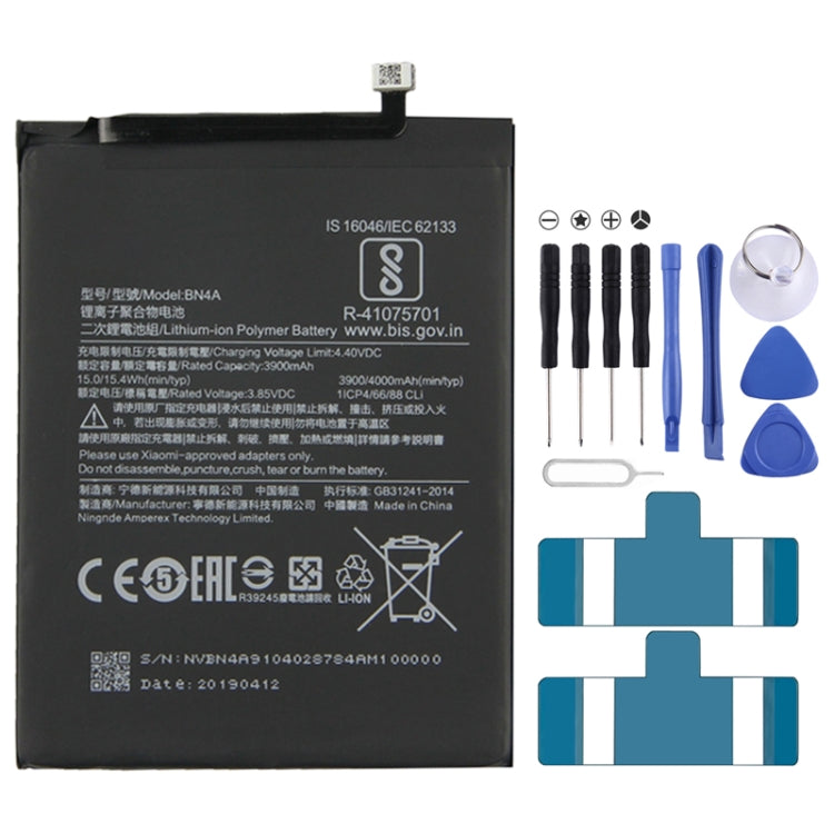 Batterie Li-Polymère BN4A 3900mAh pour Xiaomi Redmi Note 7 / Note 7 Pro