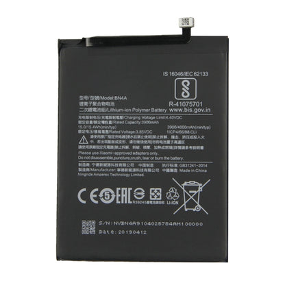 Batterie Li-Polymère BN4A 3900mAh pour Xiaomi Redmi Note 7 / Note 7 Pro