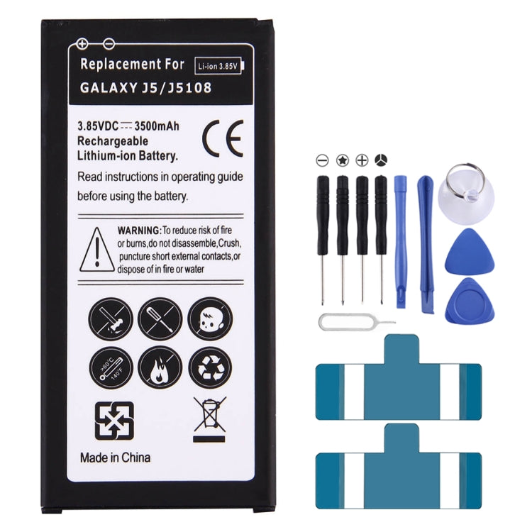 Pour Galaxy J5 (2016) / J510 Batterie Li-ion rechargeable 3500 mAh