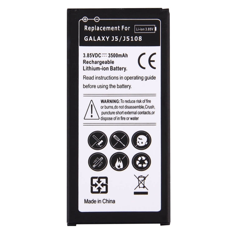 Pour Galaxy J5 (2016) / J510 Batterie Li-ion rechargeable 3500 mAh