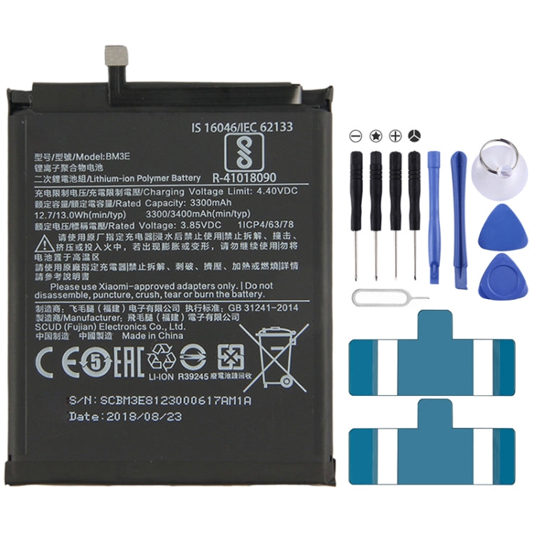 BM3E 3300mAh pour batterie Li-Polymère Xiaomi Mi 8