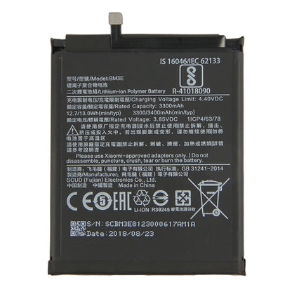 BM3E 3300mAh pour batterie Li-Polymère Xiaomi Mi 8