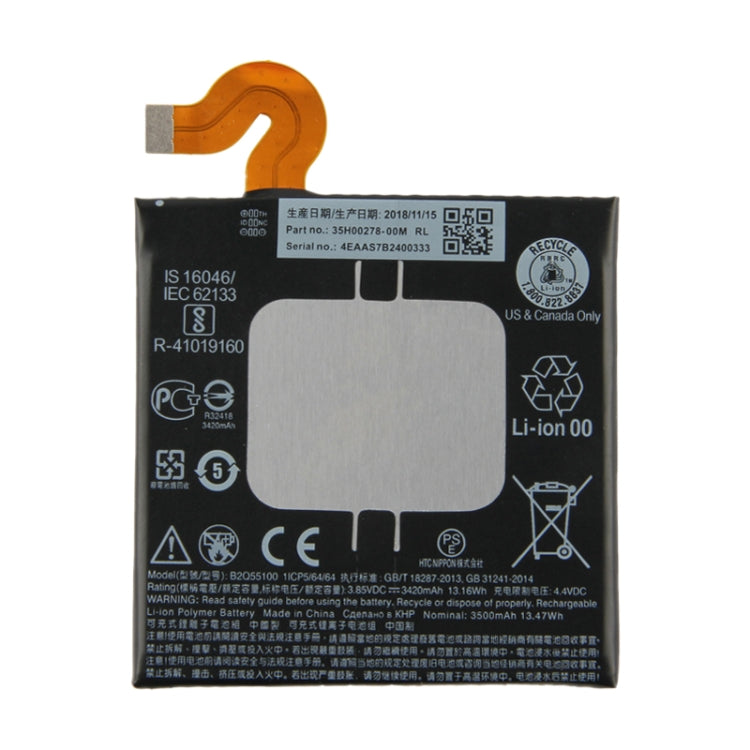 Batterie polymère Li-ion B2Q55100 pour HTC U12+ / U12 Plus