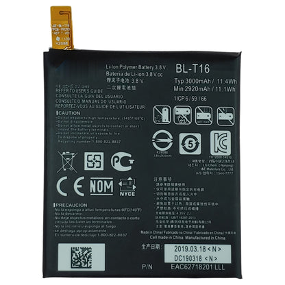 Batterie polymère Li-ion BL-T16 pour LG G Flex2 H950 H955 H959 LS996 US995