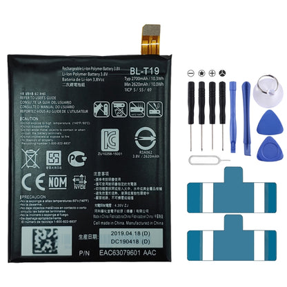 Batterie polymère Li-ion BL-T19 pour LG Nexus 5X H791 H798 H790