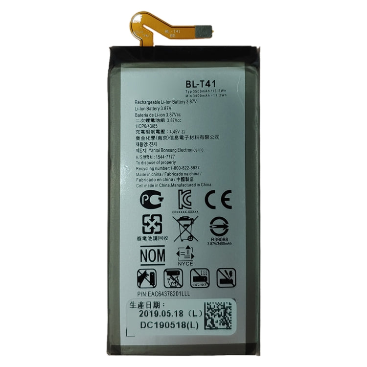 BL-T41 pour batterie polymère Li-ion LG G8 ThinQ