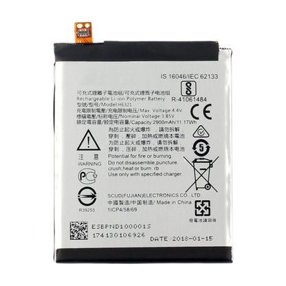 HE321 pour batterie polymère Li-ion Nokia 5 TA-1053160 ;