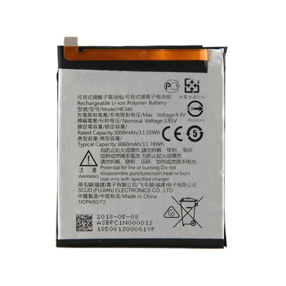 HE340 pour batterie polymère Li-ion Nokia 7