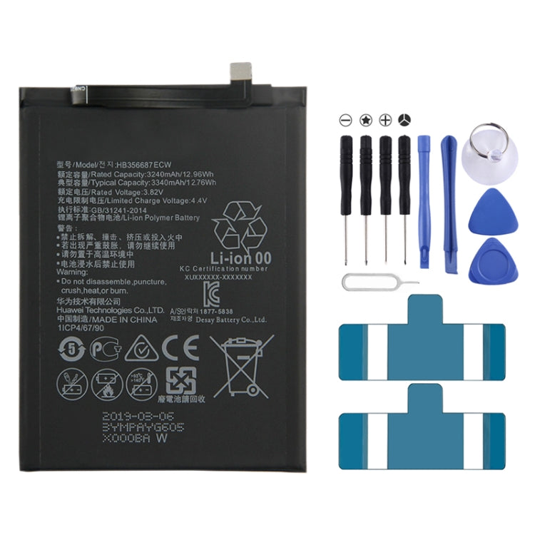 Batteries Li-ion polymère pour Huawei Nova 2 Plus / Nova 2s / Mate 10 Lite / Nova zi / Nova Che / Honor SHTS / P30 Lite
