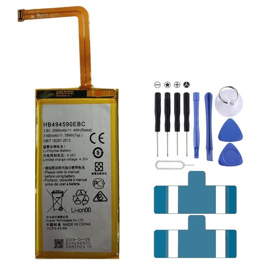 Batterie polymère Li-ion HB494590EBC pour Huawei Honor 7 / G628