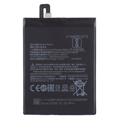 BM4E 3900mAh pour batterie Li-Polymère Xiaomi Pocophone F1