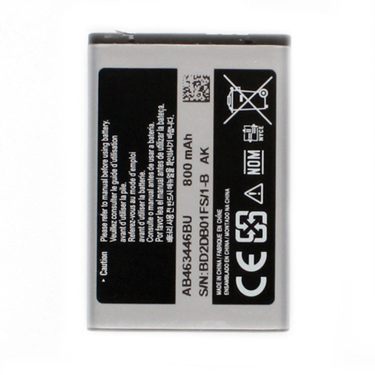Batterie Li-ion rechargeable 800mAh pour Galaxy C3300K / X208 / B189 / B309 / GT-C3520 / E1228 / GT-E2530