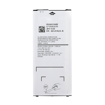 Batterie Li-ion rechargeable 2900 mAh pour Galaxy A5 (2016), A510F, A510F/DS, A510FD, A510M, A510M/DS, A510Y