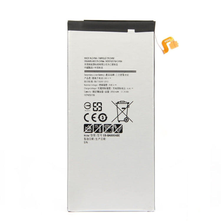 Batterie Li-ion rechargeable 3050mAh EB-BA800ABE pour Galaxy A8 / A8000 / A800F / A800S / A800YZ
