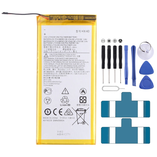 Pour Motorola Moto X4 XT1900-4/XT1900-5/XT1900-6/XT1900-7 3000mAh batterie Li-Ion de remplacement HX40