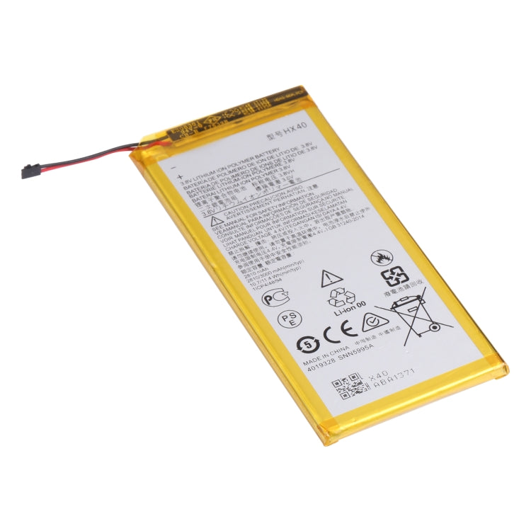 Pour Motorola Moto X4 XT1900-4/XT1900-5/XT1900-6/XT1900-7 3000mAh batterie Li-Ion de remplacement HX40