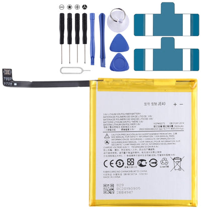 Pour Motorola Moto G7 Play / One (P30 Play) / Moto G7 XT1952 3000mAh batterie Li-Ion de remplacement JE40