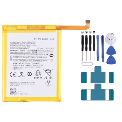 Pour Motorola One Fusion Plus PAKF0002IN 5000mAh batterie li-polymère de remplacement LG50