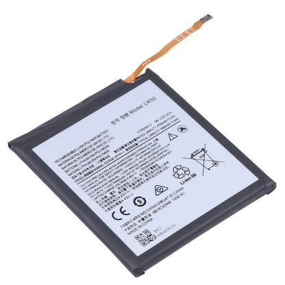 Pour Motorola Edge + 5000mAh batterie li-polymère de remplacement LW50