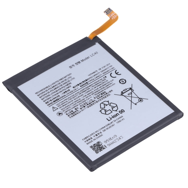 Pour Motorola Moto E (2020) Batterie Li-Polymère de remplacement 3500mAh LC40