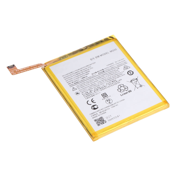 Pour Motorola Moto G9 Plus XT2087-1 5000mAh batterie li-polymère de remplacement MG50