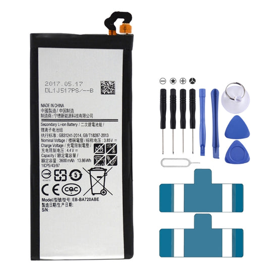 Batterie Li-Polymère 3600mAh EB-BA720ABE pour Samsung Galaxy A7 (2017) / A720A / A720F