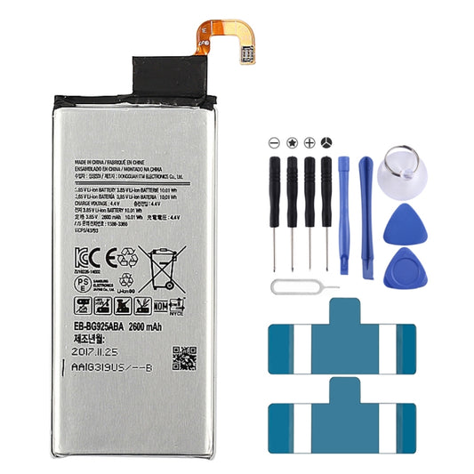 Batterie Li-Polymère 2600mAh pour Samsung Galaxy S6 edge / G925K / G925S / G925FQ / G925F / G925L / G925V / G925A