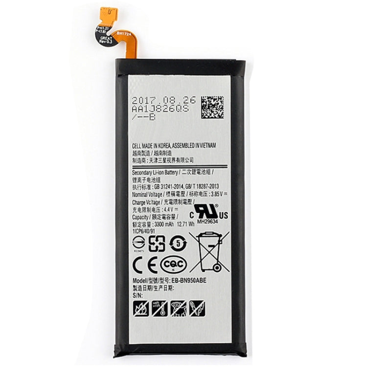Batterie Li-Polymère 3300mAh EB-BN950ABE pour Samsung Galaxy Note 8 / N9500 / N950A / N950F / N950T / N950V