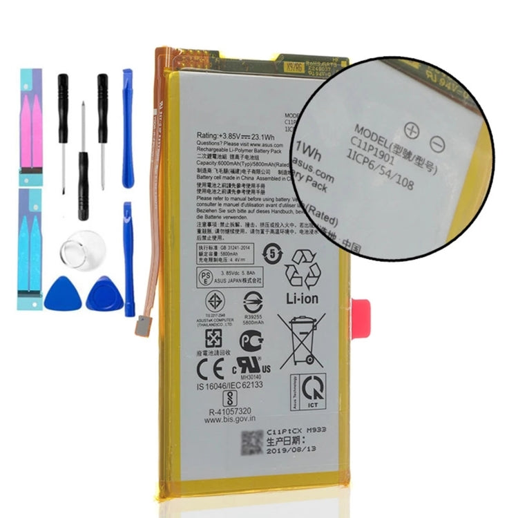 6000mAh C11P1901 pour batterie Li-ion ASUS ROG Phone II