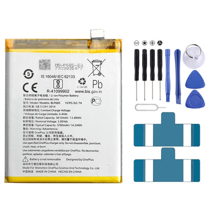3700mAh BLP685 pour batterie polymère Li-ion OnePlus 7